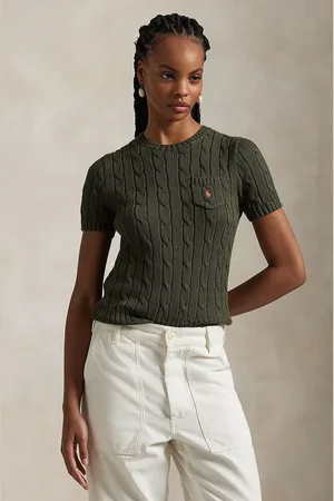 Ralph Lauren Bavlněný svetr růžová barva