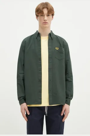 Fred Perry Bavlněná košile barva