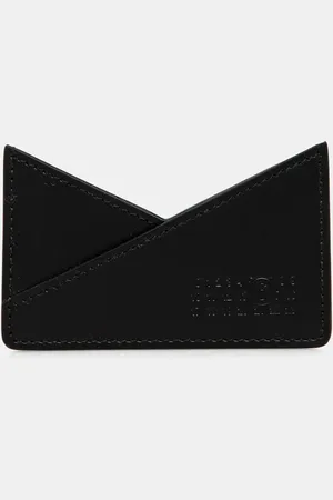 Maison Margiela Kožené pouzdro na karty barva
