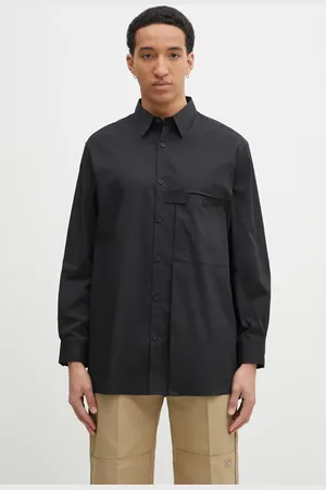Y-3 Košile Pleated Pocket Shirt pánská