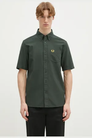 Fred Perry Bavlněná košile barva