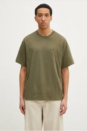 Dickies Bavlněné tričko Clancy Heavyweight Tee Ss Military Gr barva