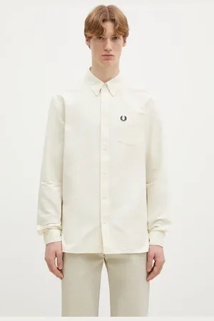 Fred Perry Bavlněná košile barva