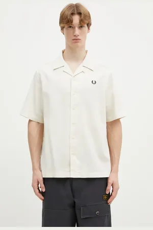 Fred Perry Bavlněná košile barva