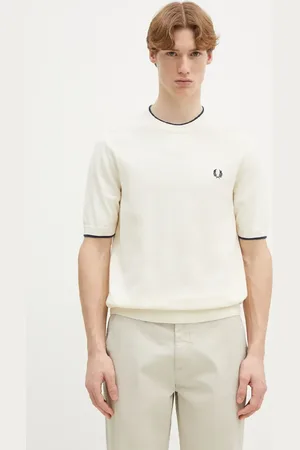 Fred Perry Bavlněné tričko barva