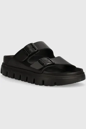 Birkenstock Kožené pantofle X PAPILLIO Arizona Chunky Exq dámské