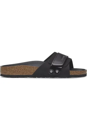 Birkenstock Nubukové pantofle Oita barva