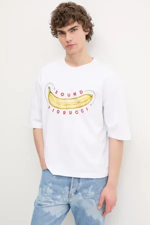 Fiorucci Bavlněné tričko Banana Sound Print Regular Fit T-Shirt barva