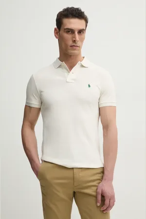 Ralph Lauren Bavlněné polo tričko modrá barva