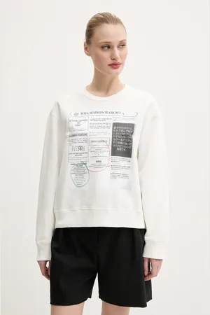 Maison Margiela Bavlněná mikina dámská