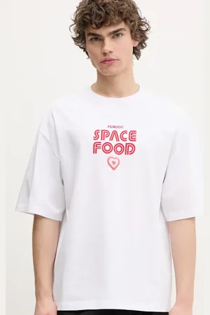 Fiorucci Bavlněné tričko Space Food Print Relaxed Fit T-Shirt barva