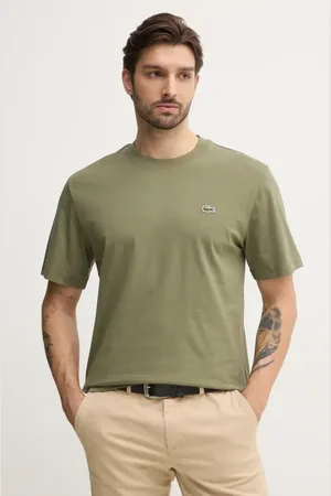Lacoste Bavlněné tričko barva