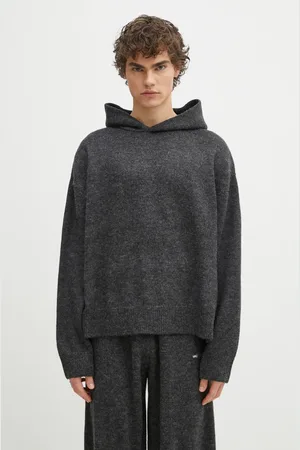 Mki Miyuki-Zoku Svetr z vlněné směsi Mohair Blend Knit Hoody pánský