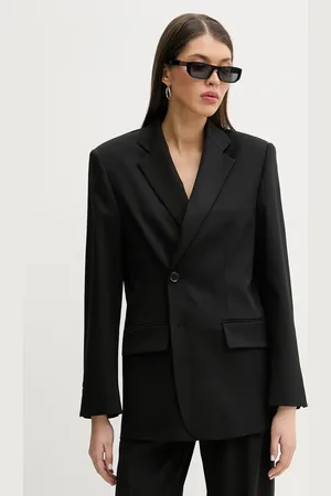 Maison Margiela Blazer s příměsí vlny barva