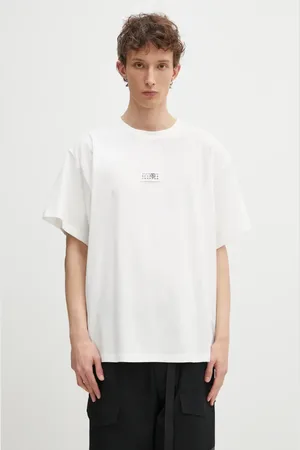 Maison Margiela Bavlněné tričko barva