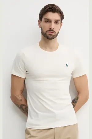 Ralph Lauren Bavlněné tričko červená barva