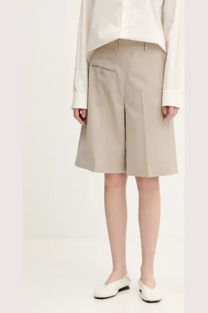 Maison Margiela Vlněné šortky dámské