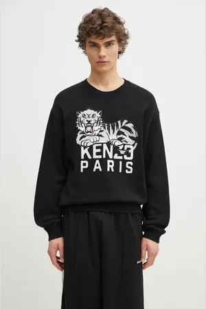 Kenzo Vlněný svetr Happy Tiger pánský