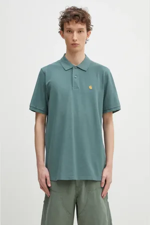 Carhartt Bavlněné polo tričko S/S Chase Pique Polo barva