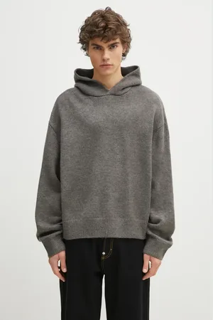 Mki Miyuki-Zoku Svetr z vlněné směsi Mohair Blend Knit Hoody pánský