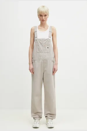 Carhartt Bavlněné lacláče Bib Overall Straight dámské