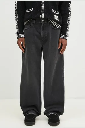 Axel Arigato Džíny Embroidered Relaxed Jeans pánské