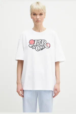 Fiorucci Bavlněné tričko Curly Lollipop Logo Boxy Fit T-Shirt barva