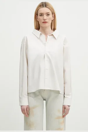 Maison Margiela Bavlněná košile barva