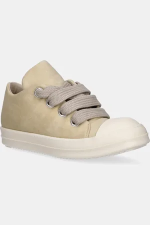 Rick Owens Tenisky Rick Owens Jumbo Lace Puffer Low Sneaks šedá barva