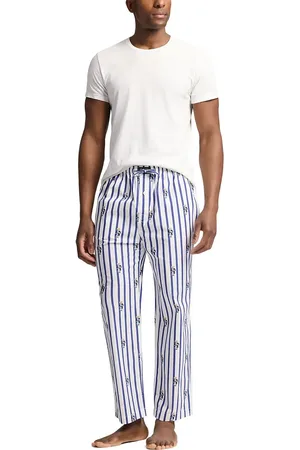 Ralph Lauren Bavlněné pyžamové kalhoty barva