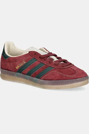 adidas Semišové tenisky Gazelle Indoor vínová barva