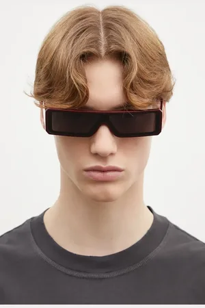 Rick Owens Sluneční brýle Rick Owens vínová barva