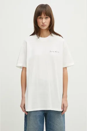 ANINE BING Bavlněné tričko Walker Tee Lyrics barva