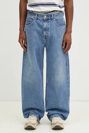Axel Arigato Džíny Embroidered Relaxed Jeans pánské
