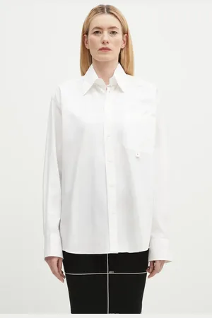 Maison Margiela Bavlněná košile barva