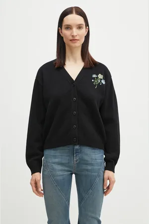 Kenzo Vlněný svetr Jungle Flower dámský