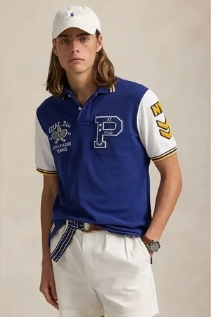 Ralph Lauren Bavlněné polo tričko tmavomodrá barva