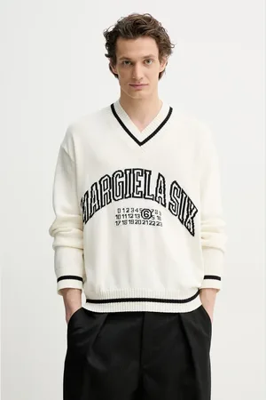 Maison Margiela Svetr z vlněné směsi pánský