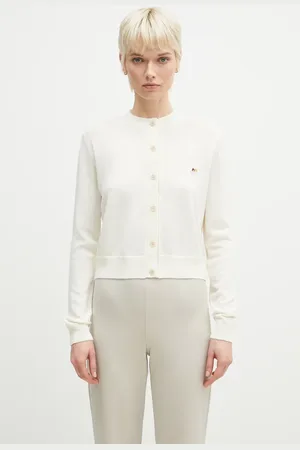 Fiorucci Vlněný kardigan Angel Patch dámský