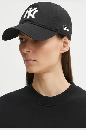 New Era Bavlněná baseballová čepice Washed 920 NYY barva