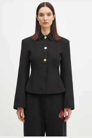 Ganni Sako Light Twill Suiting barva