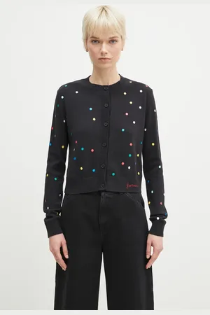 Fiorucci Vlněný svetr Confetti Dot Print Logo dámský