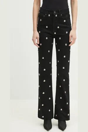 Fiorucci Džíny Metal Bubble Stud Flared dámské