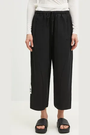 Y-3 Kalhoty Washed Twill Pant dámské