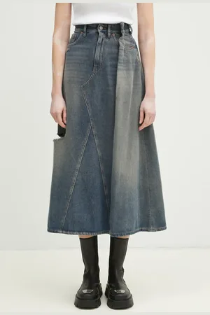 Maison Margiela Džínová sukně barva