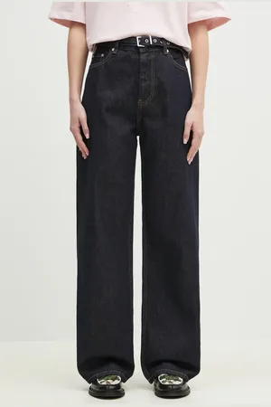 Ganni Džíny Rinse Denim Izey Belt dámské