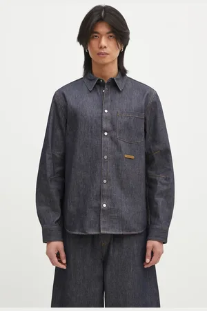 Helmut Lang Džínová košile Curved Cl Shirt.Bkly pánská