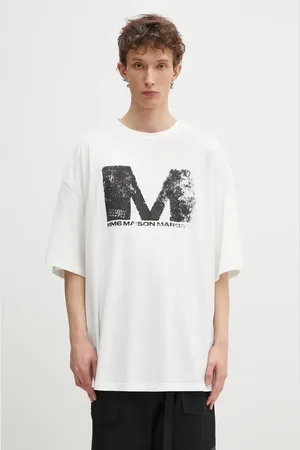 Maison Margiela Bavlněné tričko barva