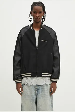 Represent Vlněná bomber bunda Raglan Varsity Jacket barva