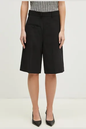 Maison Margiela Vlněné šortky dámské